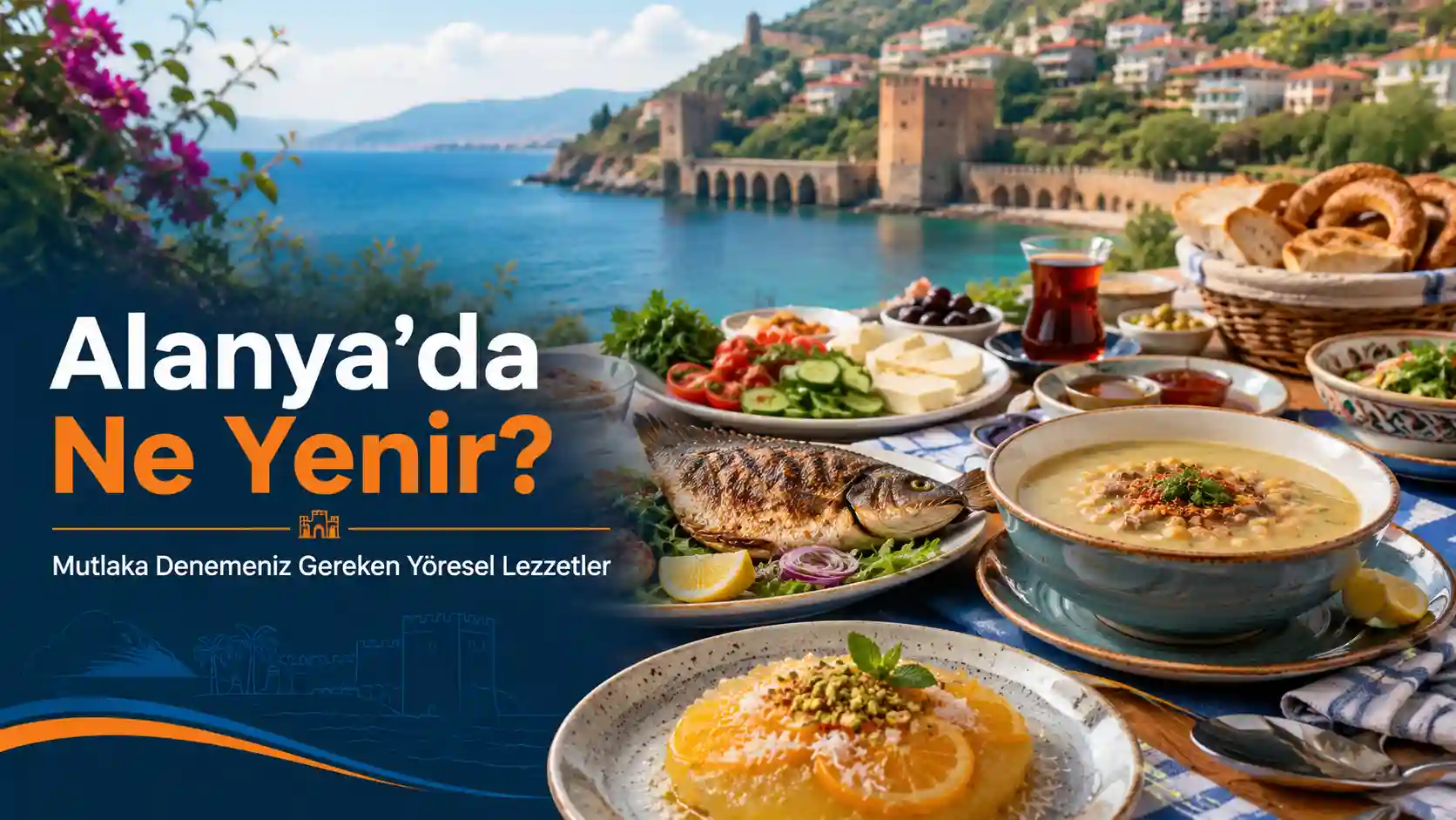 Alanya’da Mutlaka Denemeniz Gereken Yöresel Lezzetler : Alanya’da ne yenir