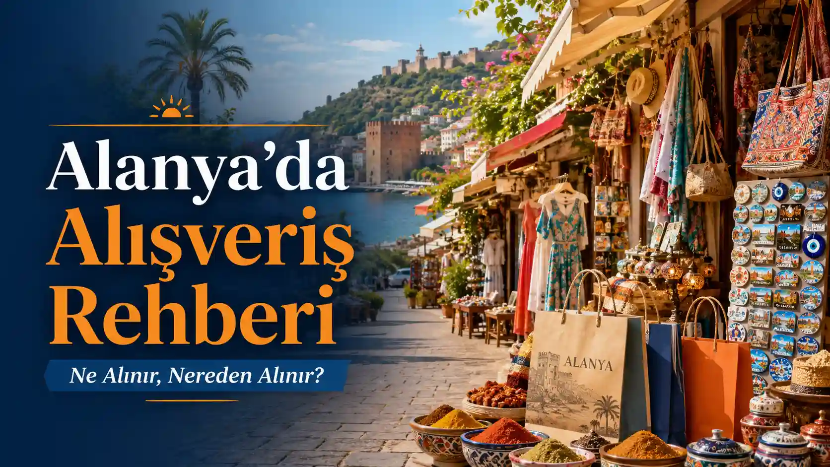 Alanya’da Alışveriş Rehberi: Ne Alınır, Nereden Alınır?