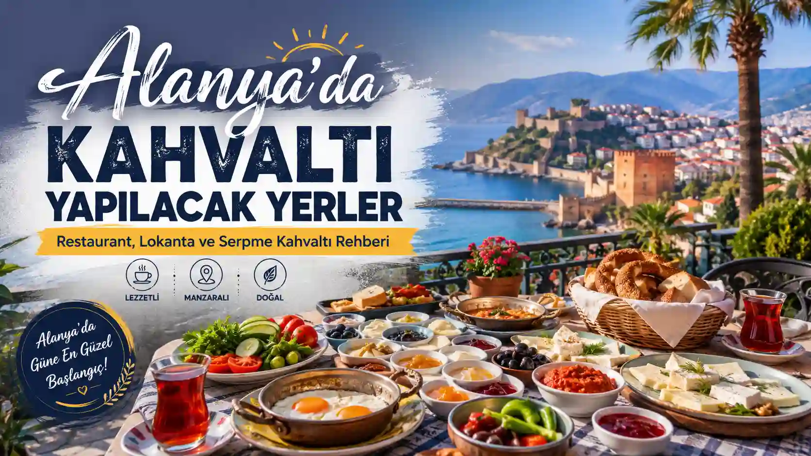 Alanya Kahvaltı Yerleri: Restaurant, Lokanta ve Serpme Kahvaltı Rehberi