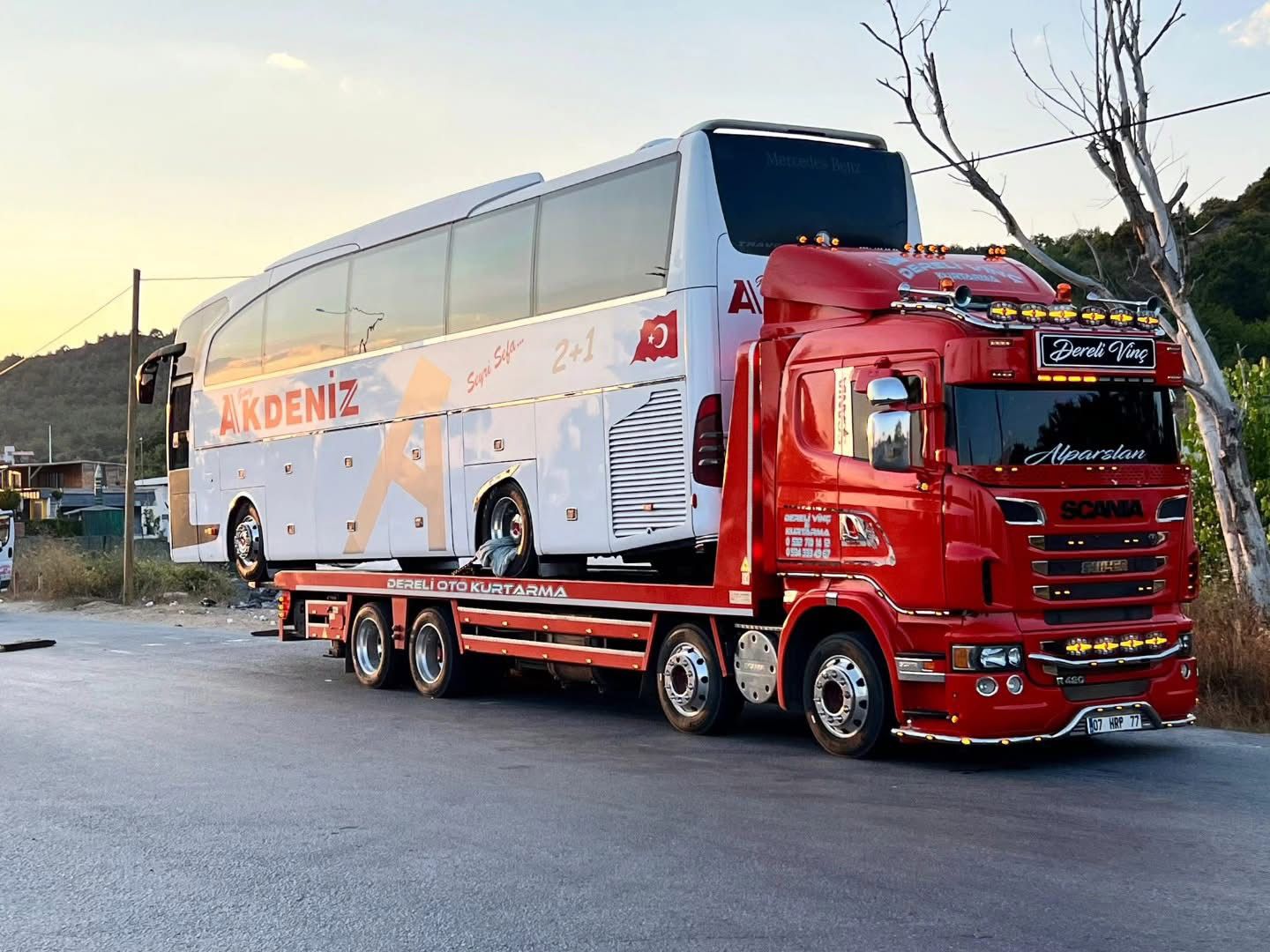 Dereli Vinç Forklift Oto Kurtarma Alanya